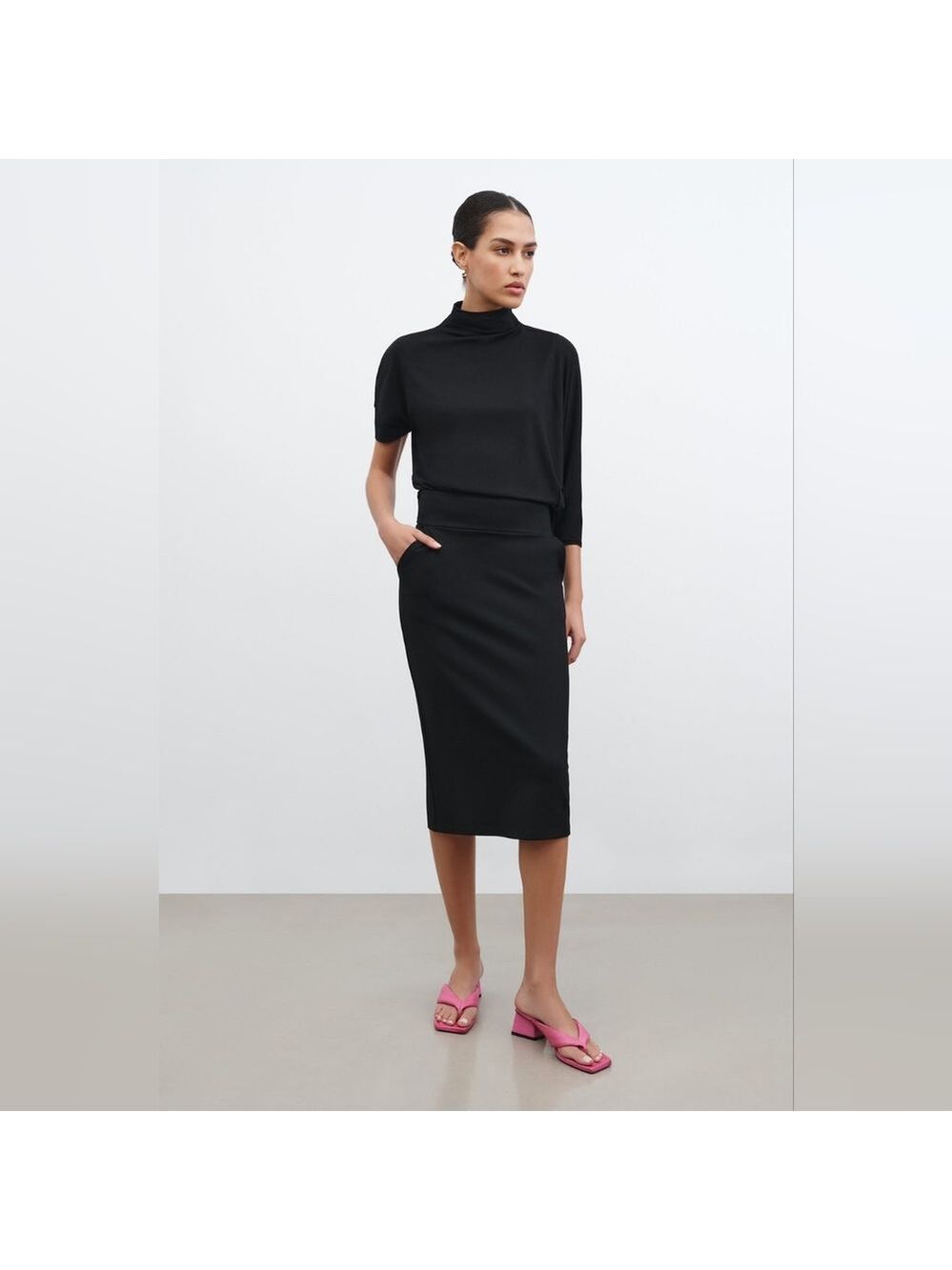 Marcella Vesey Pencil Skirt
